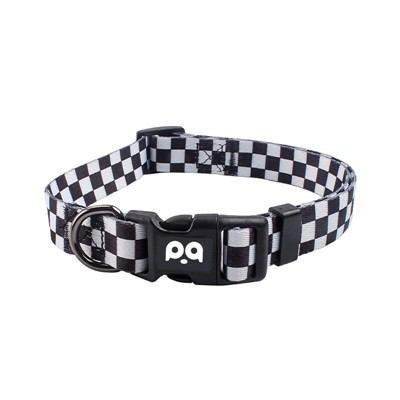 Flerfarvede mønstre til lille mellemstor hundehalsbånd