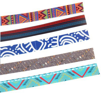 PVC-belagt væv med trykt mønster