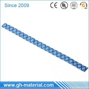 Farvet skridsikre Heat Shrink ærme til stangen